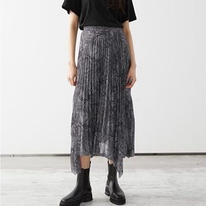 And Other Stories Pleated Skirt
